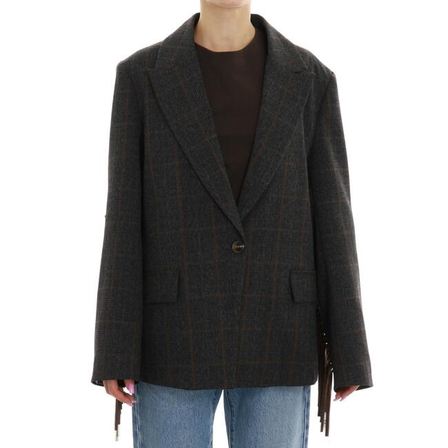 GIACCA CON FRANGE VICOLO - Mad Fashion | img vers.1300x/
